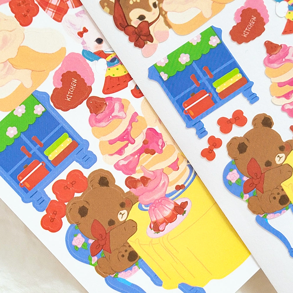 [SO27] Somsomsoso Vintage Sticker Sheet