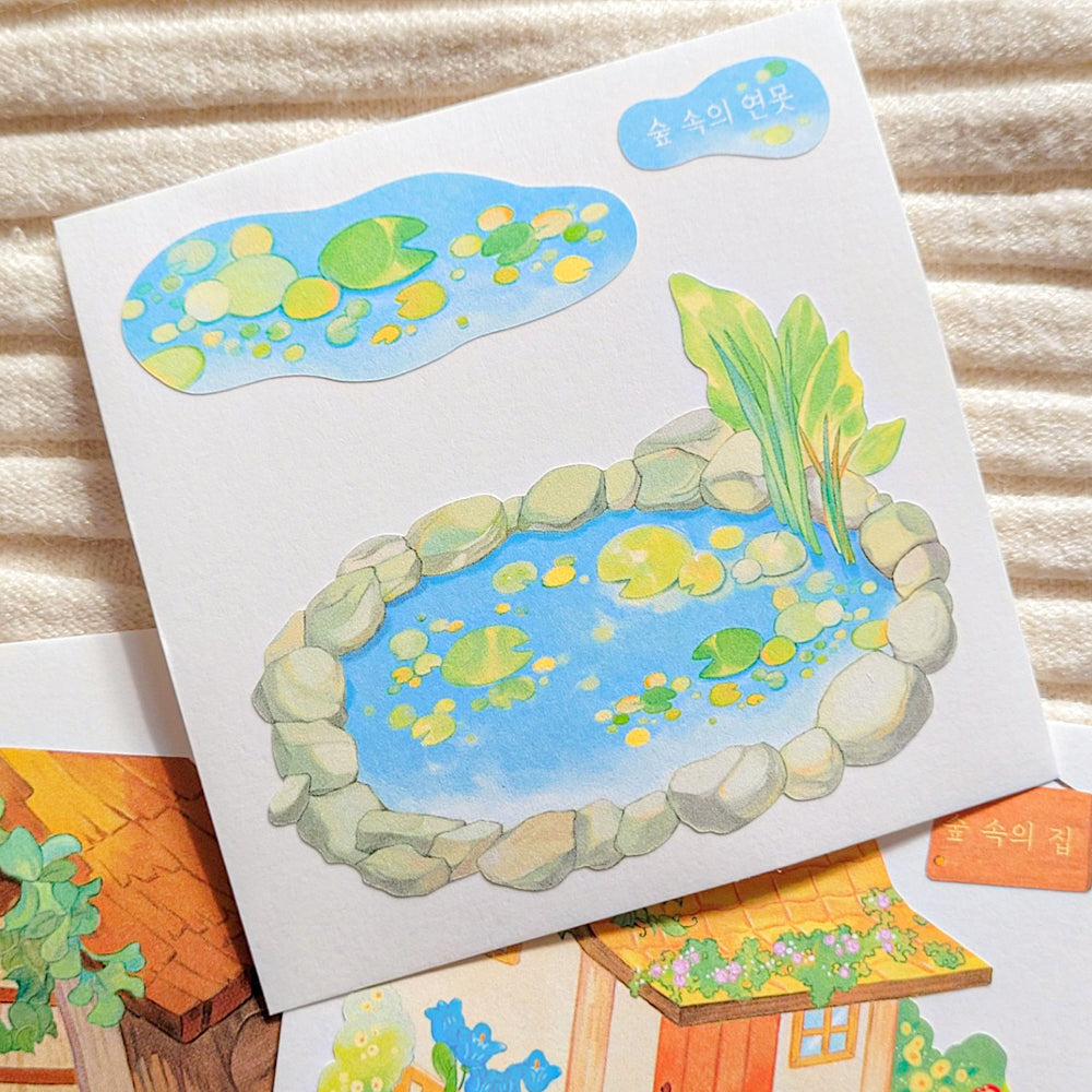 [SO35] Somsomsoso Forest Village Memo Sticker Pack