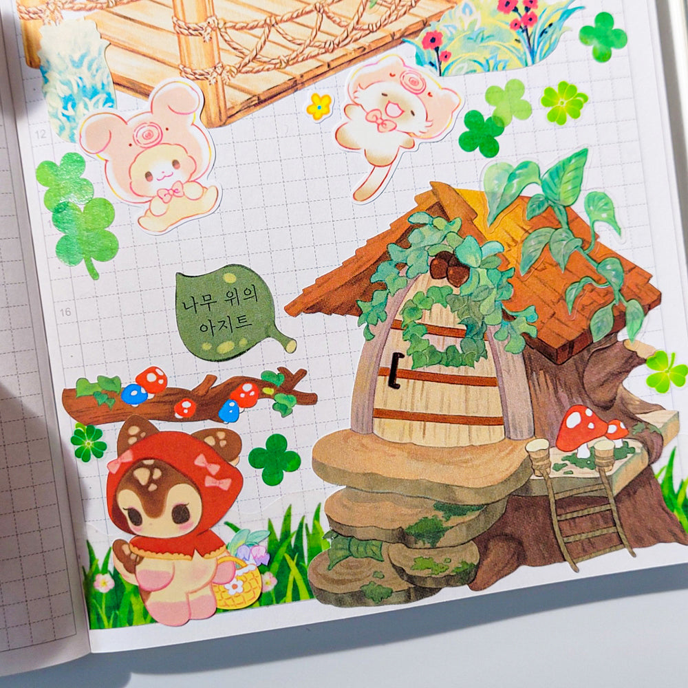 [SO35] Somsomsoso Forest Village Memo Sticker Pack