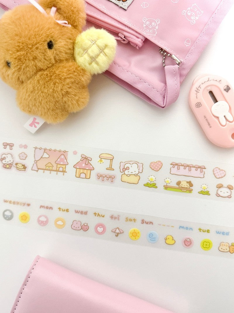 [GR12] im9roomi Monthly Kiss-cut Masking Tape (Set/Singles)