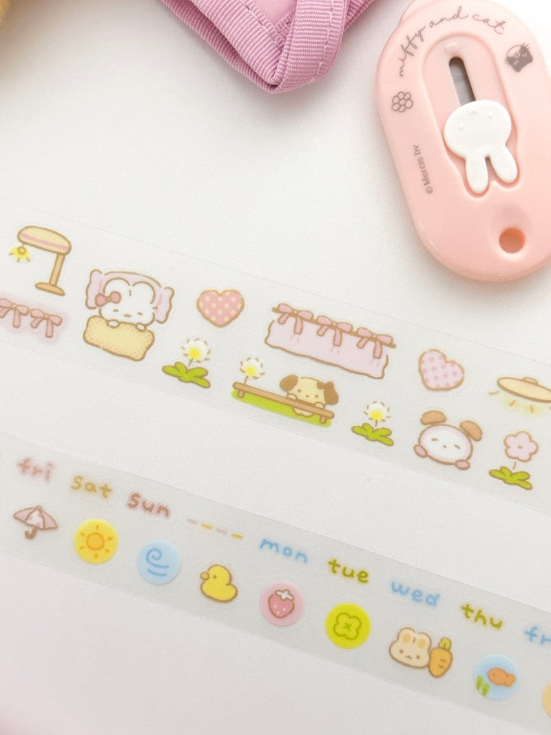 [GR12] im9roomi Monthly Kiss-cut Masking Tape (Set/Singles)