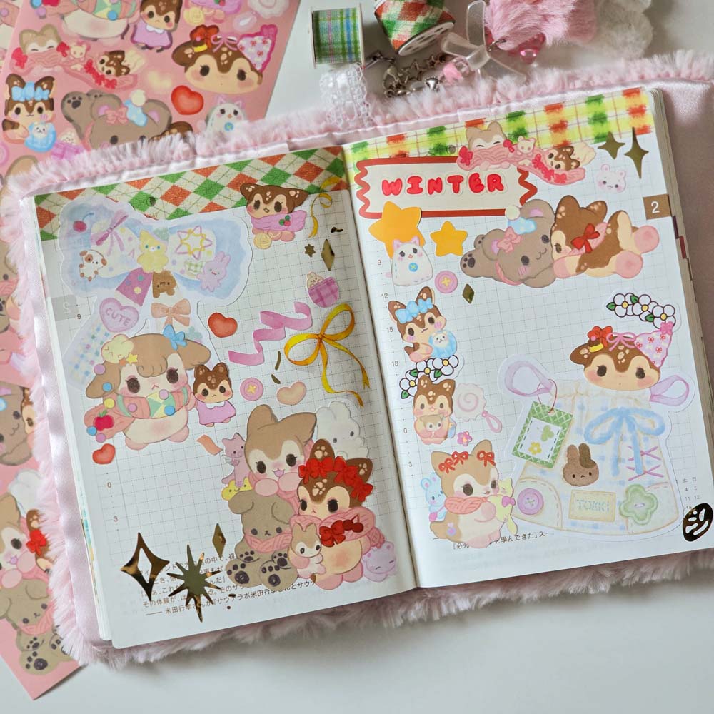 [SO41] Somsomsoso December Sticker Pack (Singles/Pack)
