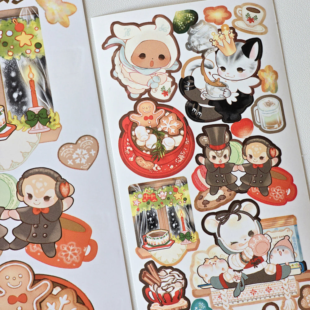 [SO41] Somsomsoso December Sticker Pack (Singles/Pack)