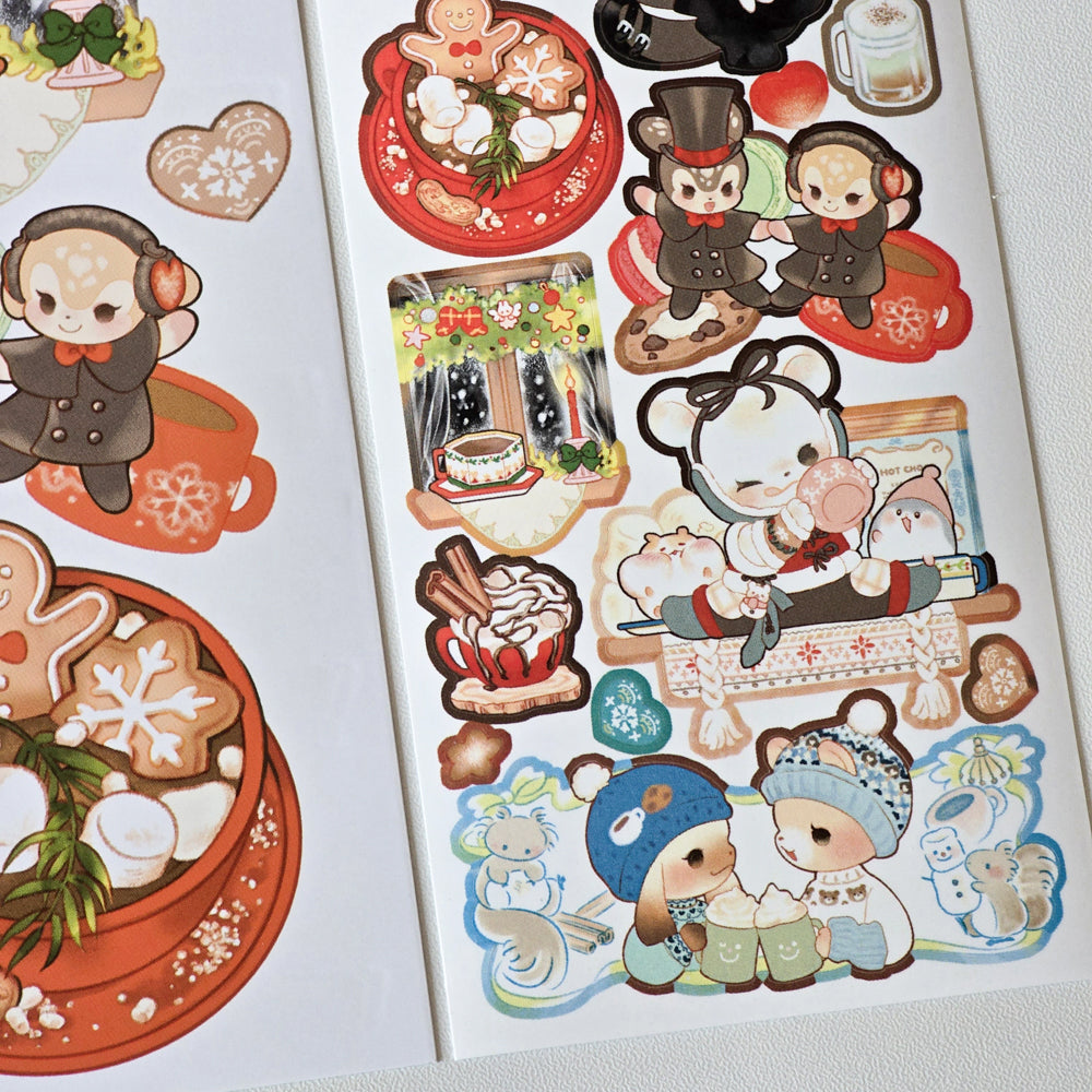 [SO41] Somsomsoso December Sticker Pack (Singles/Pack)