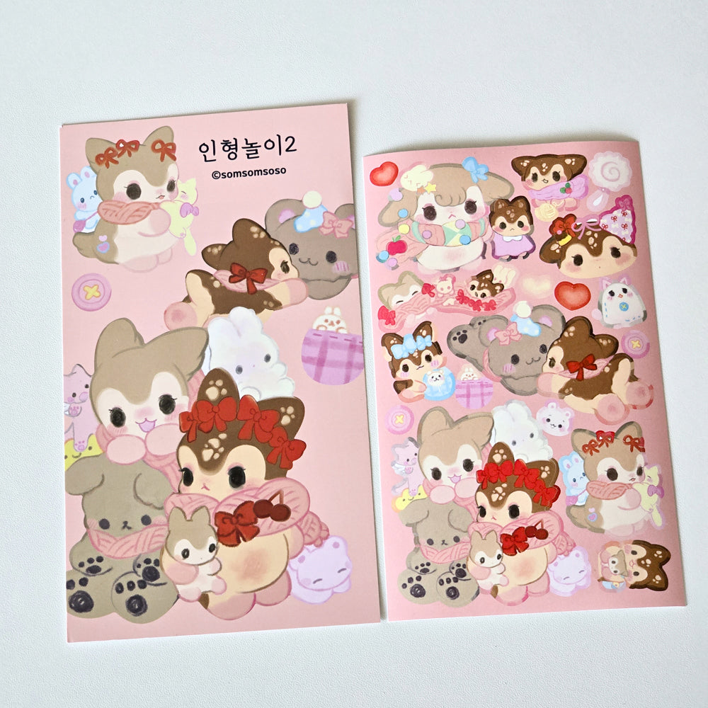 [SO41] Somsomsoso December Sticker Pack (Singles/Pack)