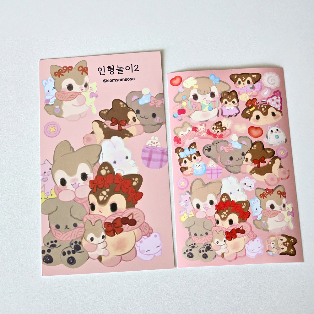 [SO41] Somsomsoso December Sticker Pack (Singles/Pack)