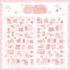 [DC35] Danchoo Cotton Candy Patchwork Masking Seal Pack (Pack/Single)