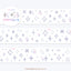 [GO78] NEW Gowoongrim 'Shiny Cotton Candy/Collecting Buttons/Petite Buttons/Snowflake' Kisscut Masking Tape (options)
