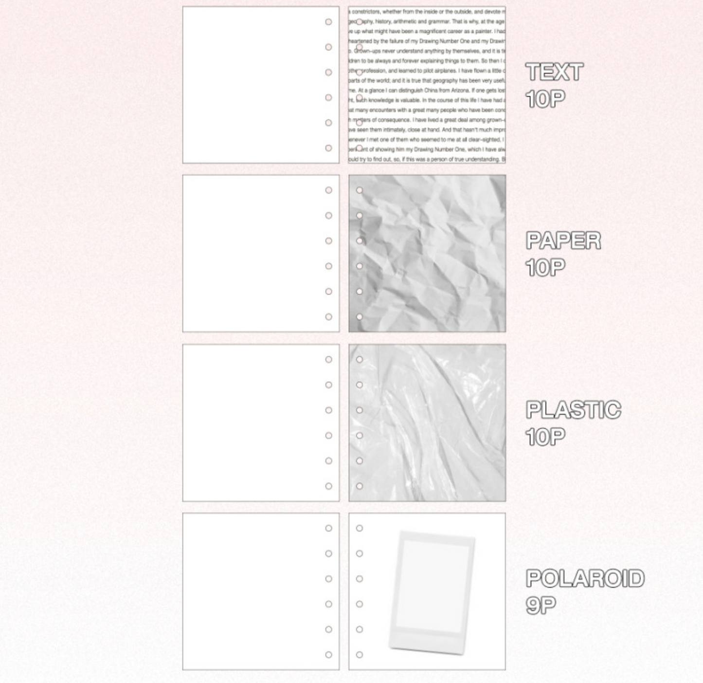 [BD04] Be on D Lover's Record 6 Ring A7 Diary
