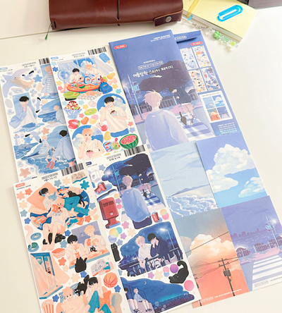 [SS30] Sik Sik in the House Summer Vacation Sticker Pack (Singles/Pack)