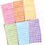 [JJ23] Jjong Studio Balloon Alphabet Sticker Sheet Set (Vivid/Pastel)