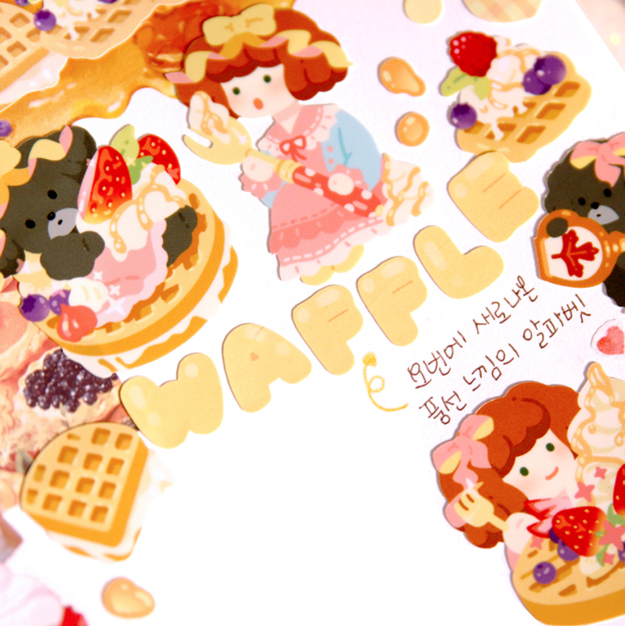 [JJ23] Jjong Studio Balloon Alphabet Sticker Sheet Set (Vivid/Pastel)