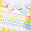 [DC47] Danchoo Note Spring Masking Tape (12 colors)