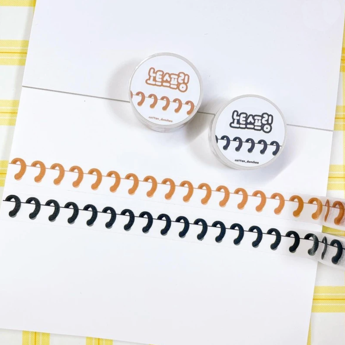[DC47] Danchoo Note Spring Masking Tape (12 colors)