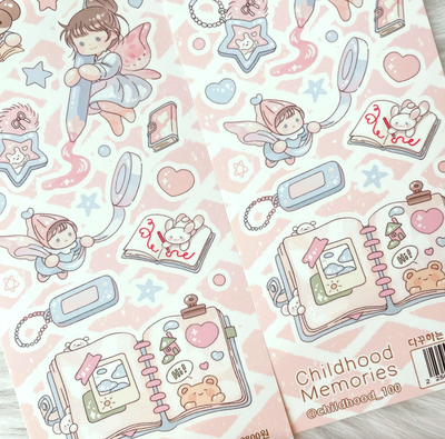 [Childhood Memories] Dakku Day Sticker Sheet