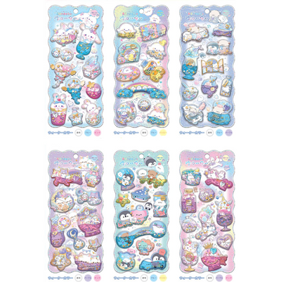 [Q-LiA] Kirarin Water Sticker Sheet (options)