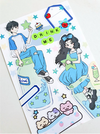 [PN11] Parknyam Drink Me! Sticker Set
