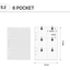 [YD05] Yudaeng A5 Regular 6 Holes Premium Binder Pages (Pack Of 10) (options)***