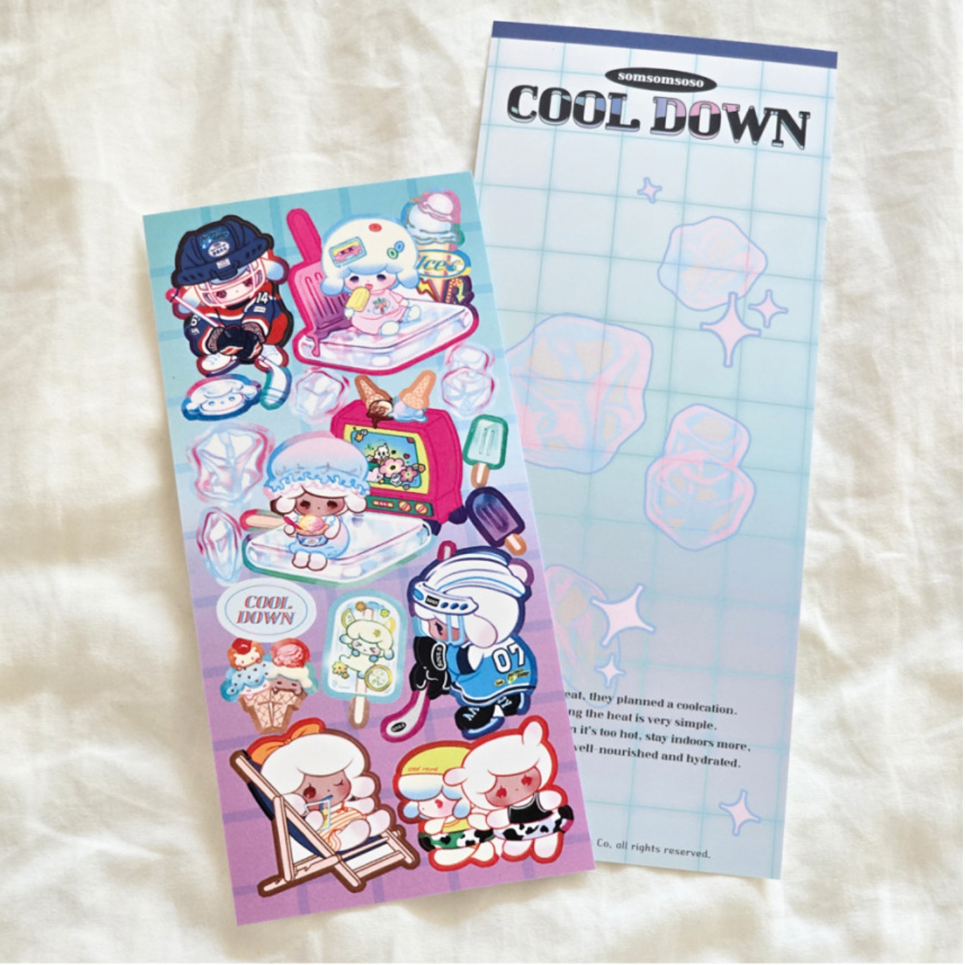[SO17] Somsomsoso August Sticker Pack (options)