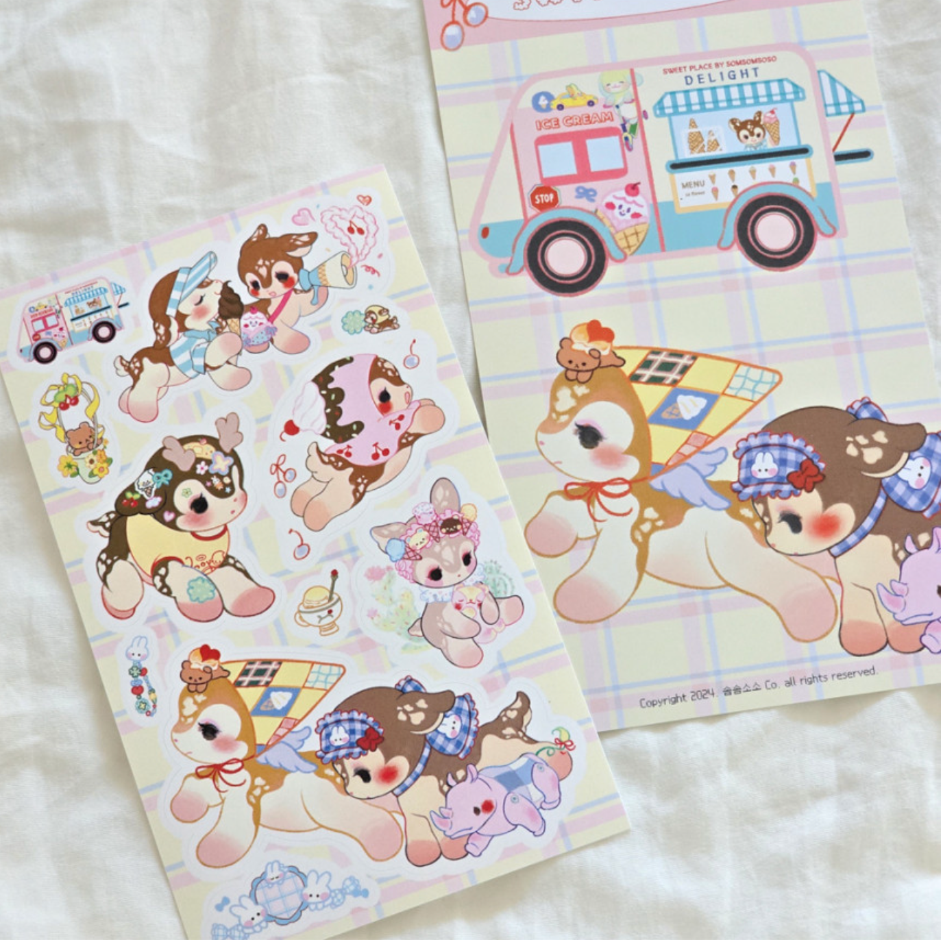 [SO17] Somsomsoso August Sticker Pack (options)