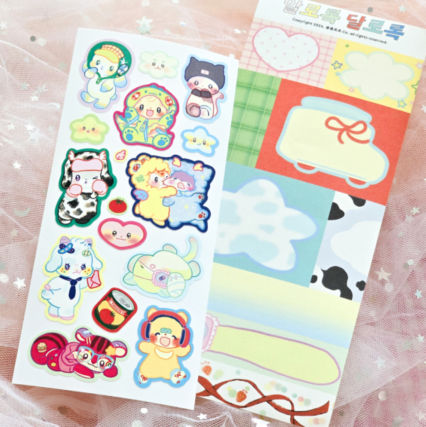 [SO17] Somsomsoso August Sticker Pack (options)