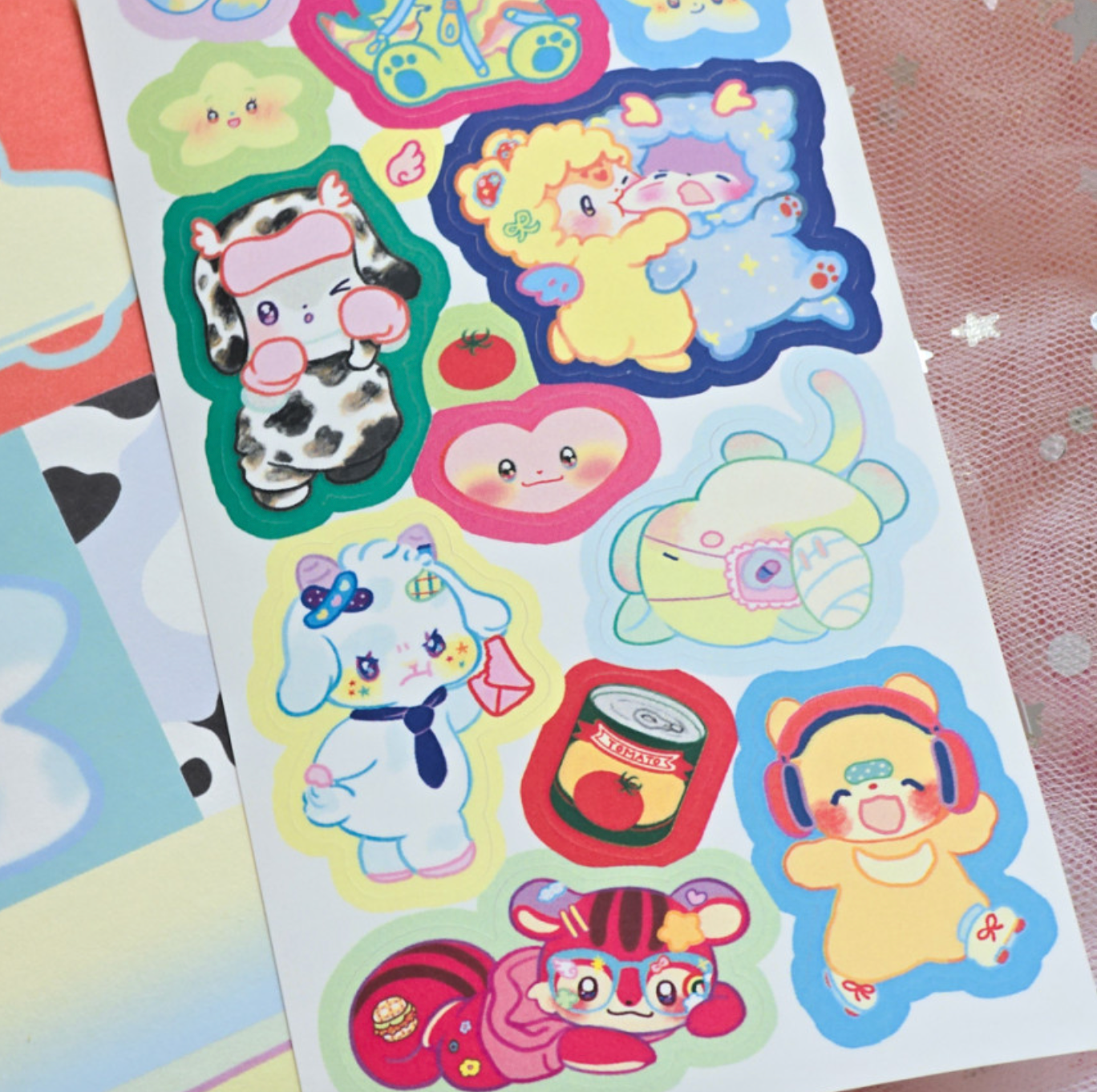 [SO17] Somsomsoso August Sticker Pack (options)