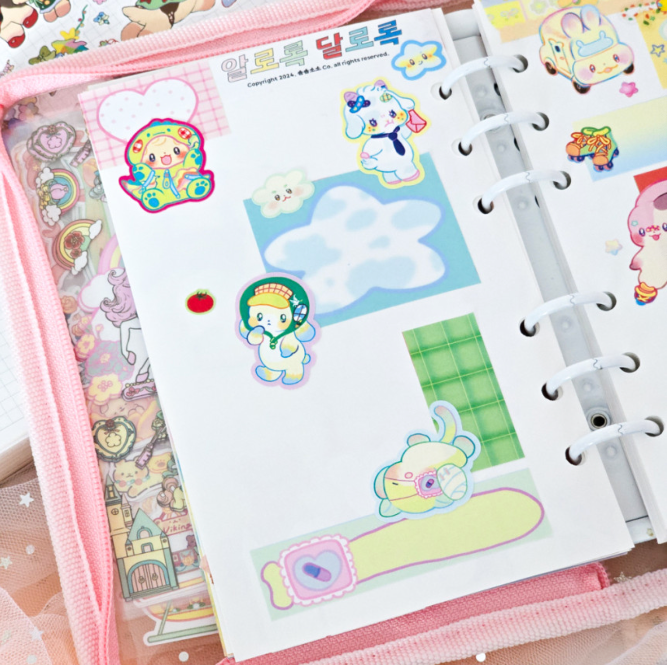 [SO17] Somsomsoso August Sticker Pack (options)