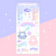 [CW68] Cotton World Epoxy Sticker Sheet (options)