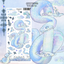 [SS39] Sik Sik in the Fantasy Dream House Good Fortune Blue Snake Sticker Sheet