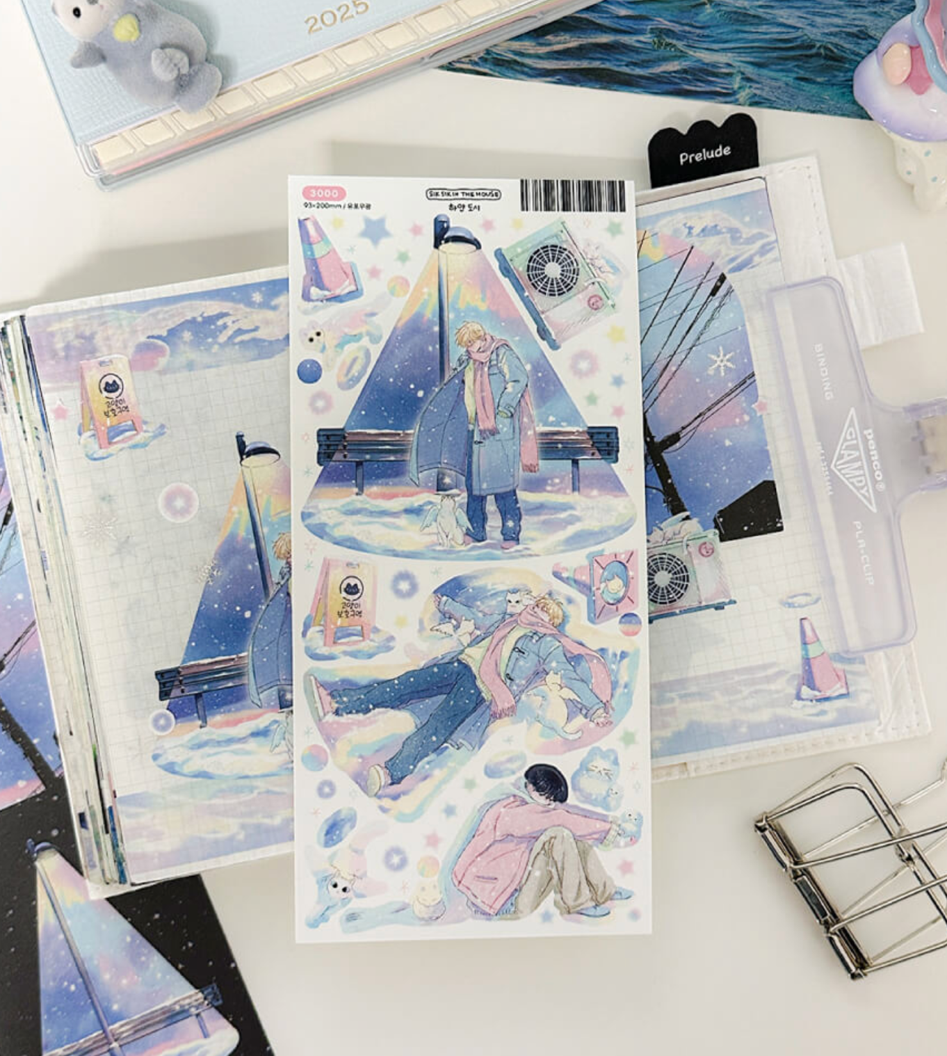 [SS36] Sik Sik in the House Winter Noise Sticker Pack (Singles/Pack)
