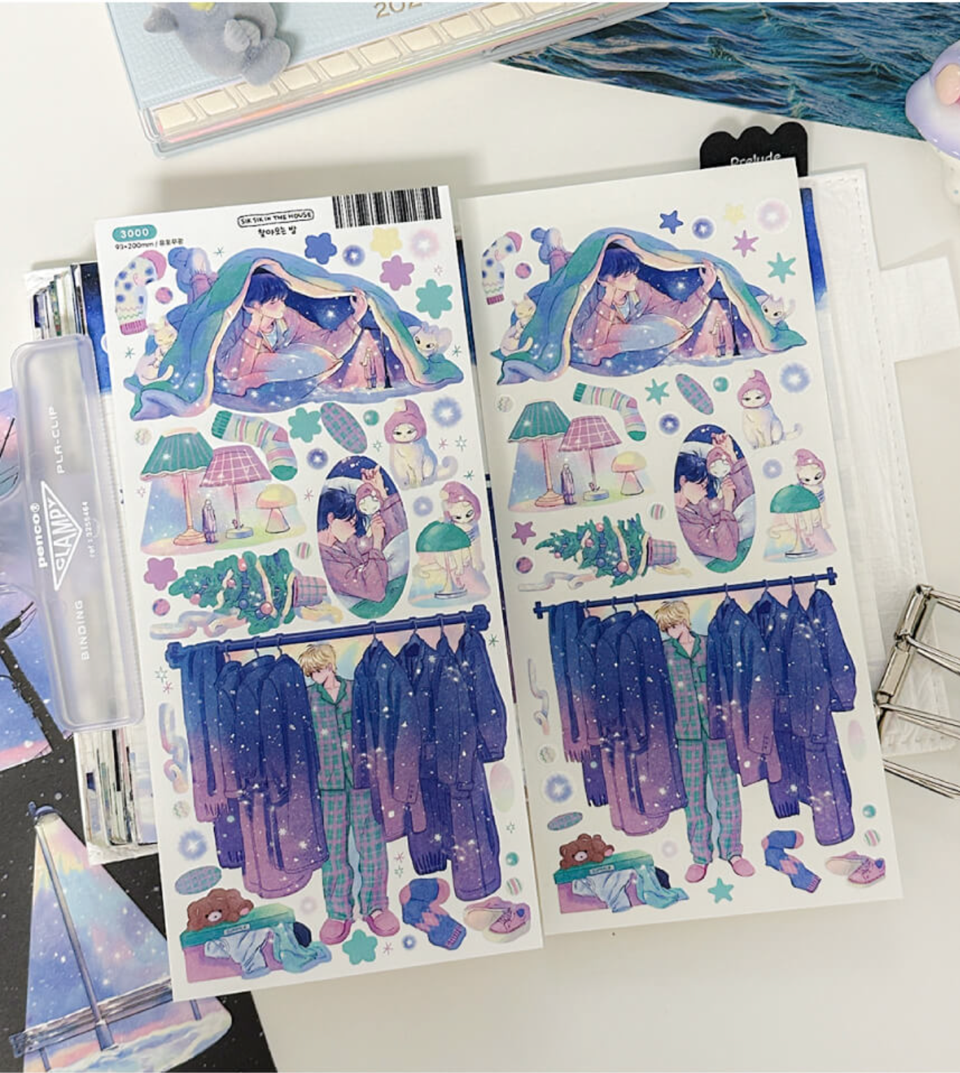 [SS36] Sik Sik in the House Winter Noise Sticker Pack (Singles/Pack)