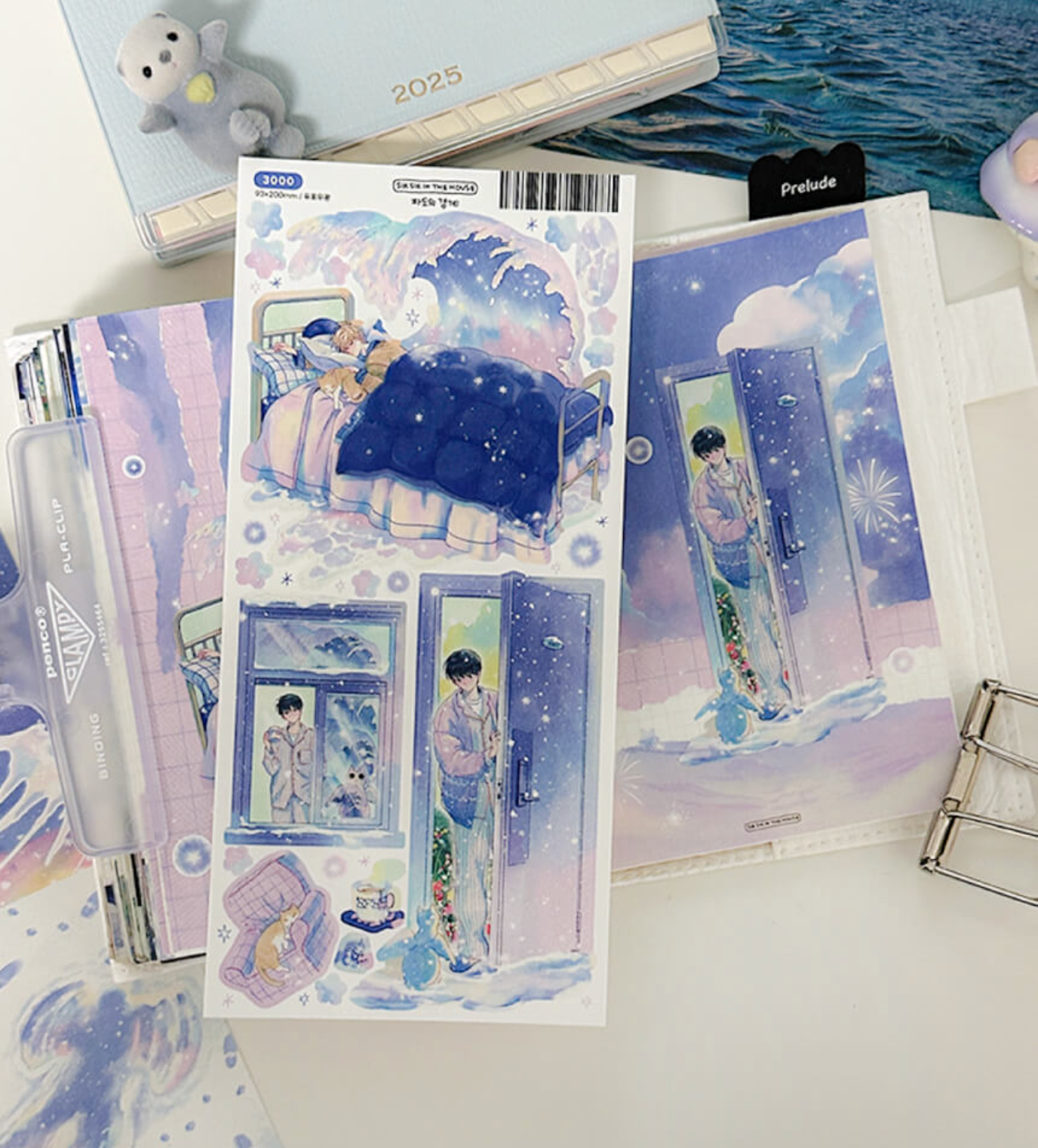 [SS36] Sik Sik in the House Winter Noise Sticker Pack (Singles/Pack)