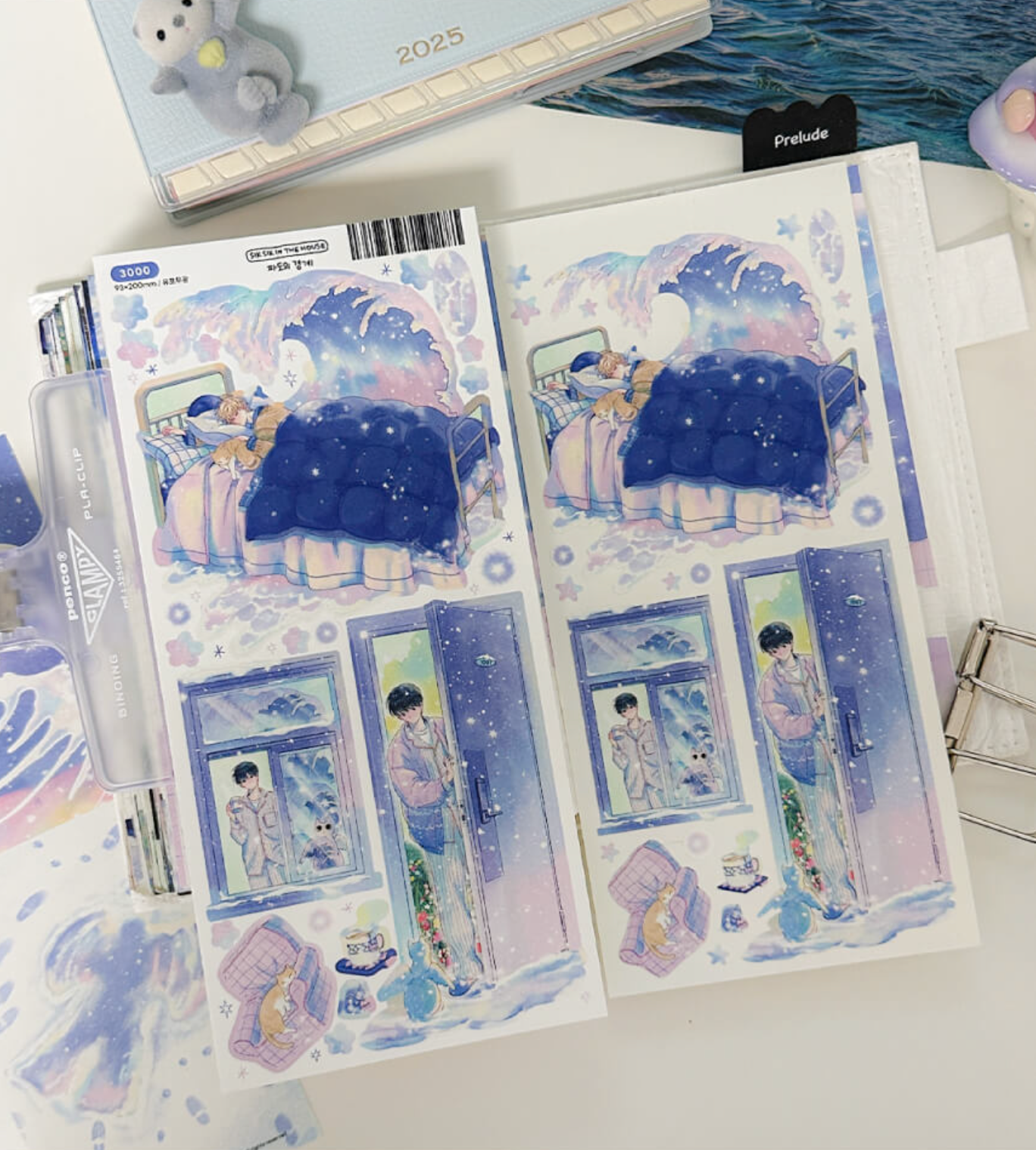 [SS36] Sik Sik in the House Winter Noise Sticker Pack (Singles/Pack)
