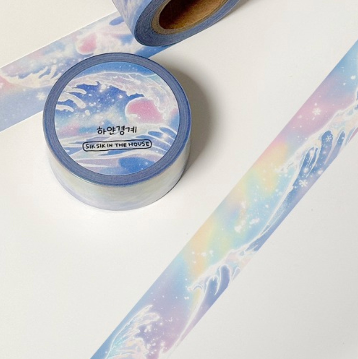 [SS40] Sik Sik in the House White Noise 20mm x 10m Masking Tape (options)