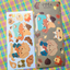 [SO37] Somsomsoso Fallen Leaf Dance Sticker Sheet