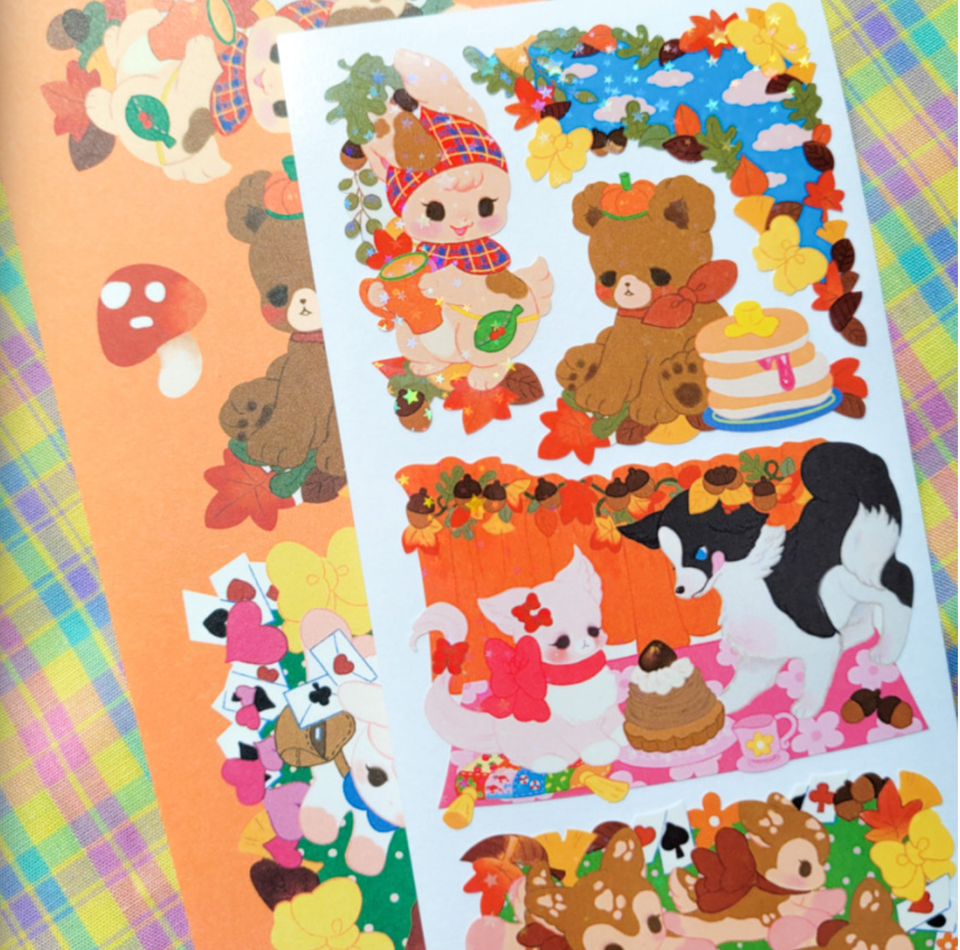 [SO39] Somsomsoso Fall Forest Secret Gathering Sticker Sheet