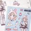 [MX67] Maxxie Club Ghost Bunny Party Sticker Sheet