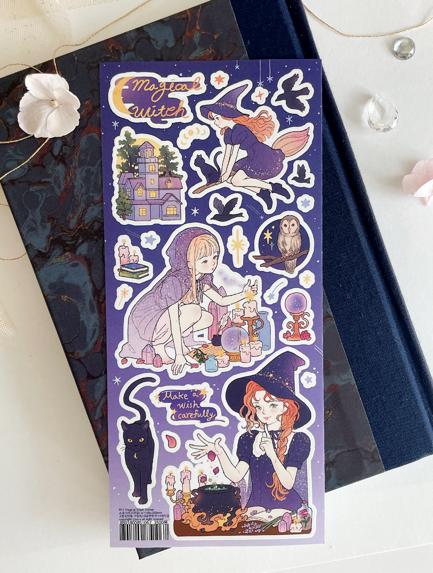 [BR08] by.rana 'Magical Witch' Sticker Sheet
