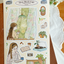 [BR09] by.rana 'Slow Book Cafe' Sticker Sheet