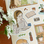 [BR09] by.rana 'Slow Book Cafe' Sticker Sheet