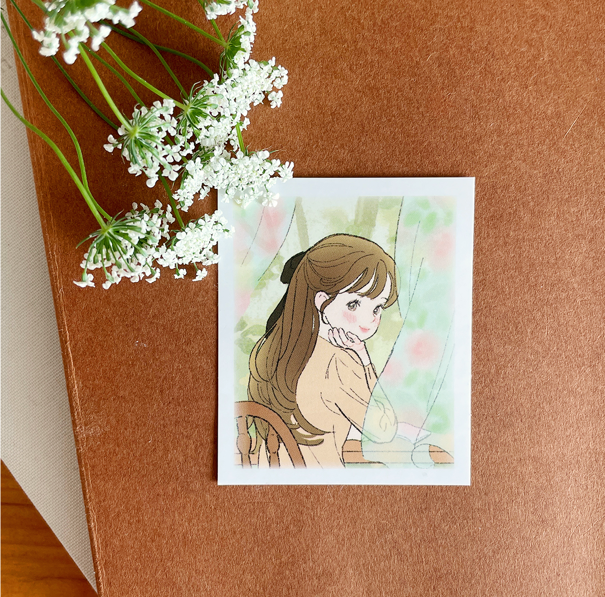 [BR09] by.rana 'Slow Book Cafe' Sticker Sheet