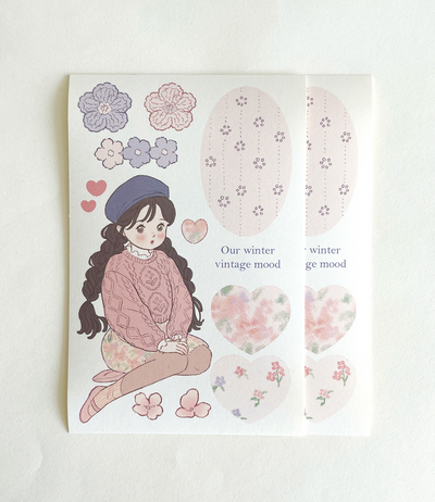 [BR15] by.rana Self-Cut Sticker Pack (options)