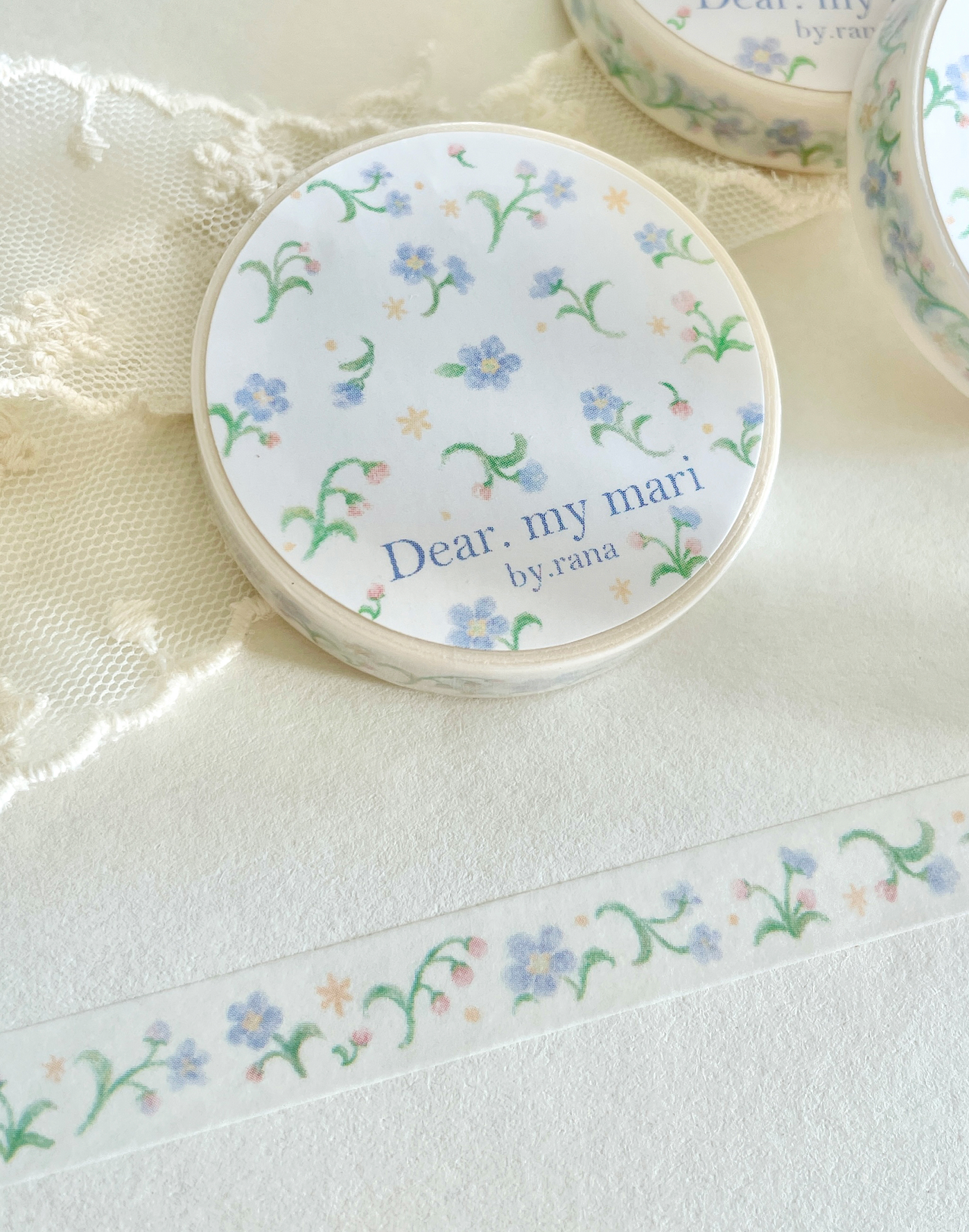 [BR21] NEW by.rana Dear My Mari Masking Tape 10mm x 10m