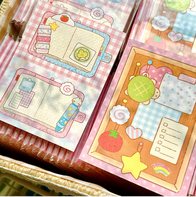 [PK46] Pinkrue Otaku Diary/Bulletin Board Memo Pad (options)