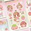 [PK27] Pinkrue Strawberry Angel Sticker Pack (Singles/Pack)
