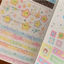[PK29] Pinkrue Star Foil Object/Line Kisscut Masking Tape 25mm x 5m  (options)