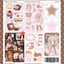 [PK34] Pinkrue Strawberry Chocolate Sticker Pack (Singles/Pack)