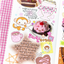 [PK34] Pinkrue Strawberry Chocolate Sticker Pack (Singles/Pack)
