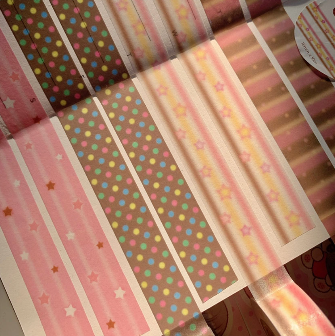 [PK35] Pinkrue Pink Chocolate Masking Tape 15mm x 10m (Set/Single)