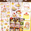 [PK43] Pinkrue Pudding Cafe Sticker Pack (Singles/Pack)